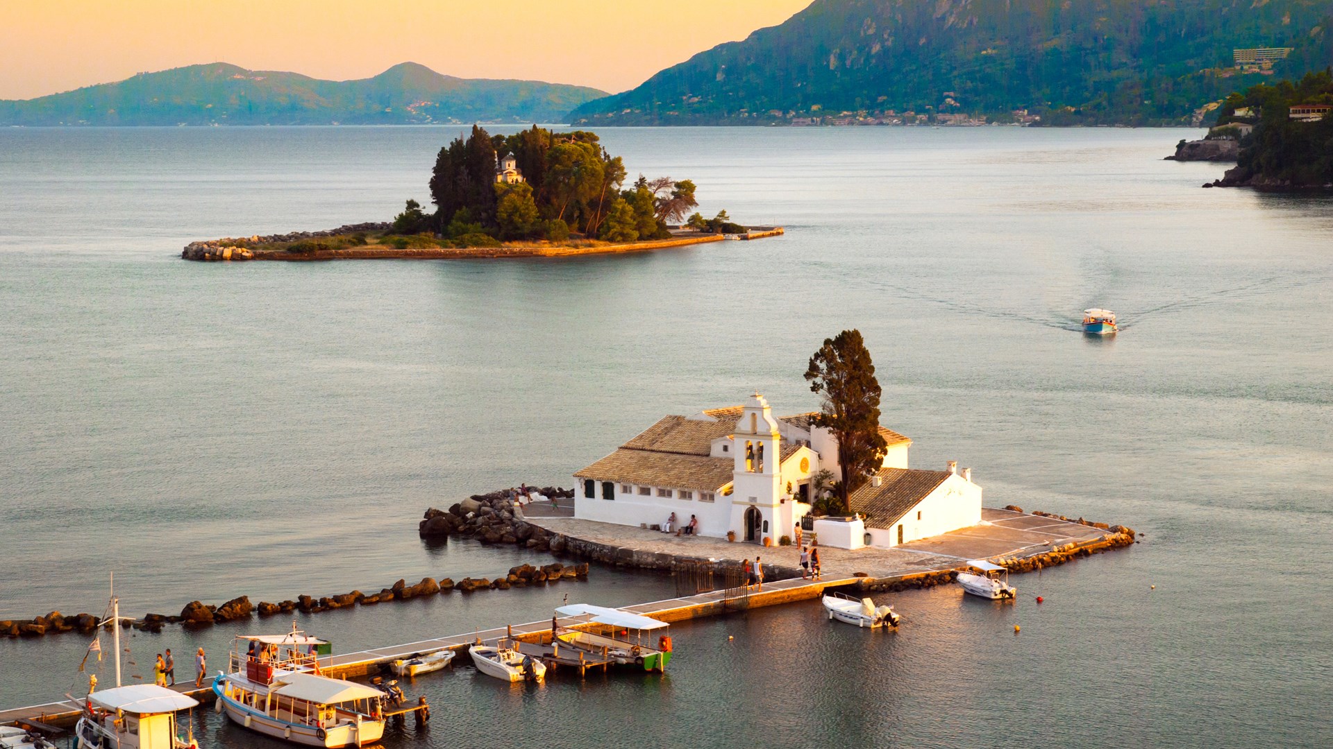 Pontikonisi Islet & Vlaherna Monastery, Corfu Island | 22 Mar 2016 | Alargo