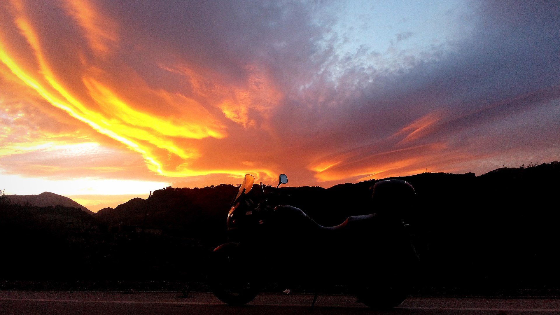 Winter Sunset, White Mountains of Chania, Apokoronas-Crete | 14 Feb 2016 | Alargo