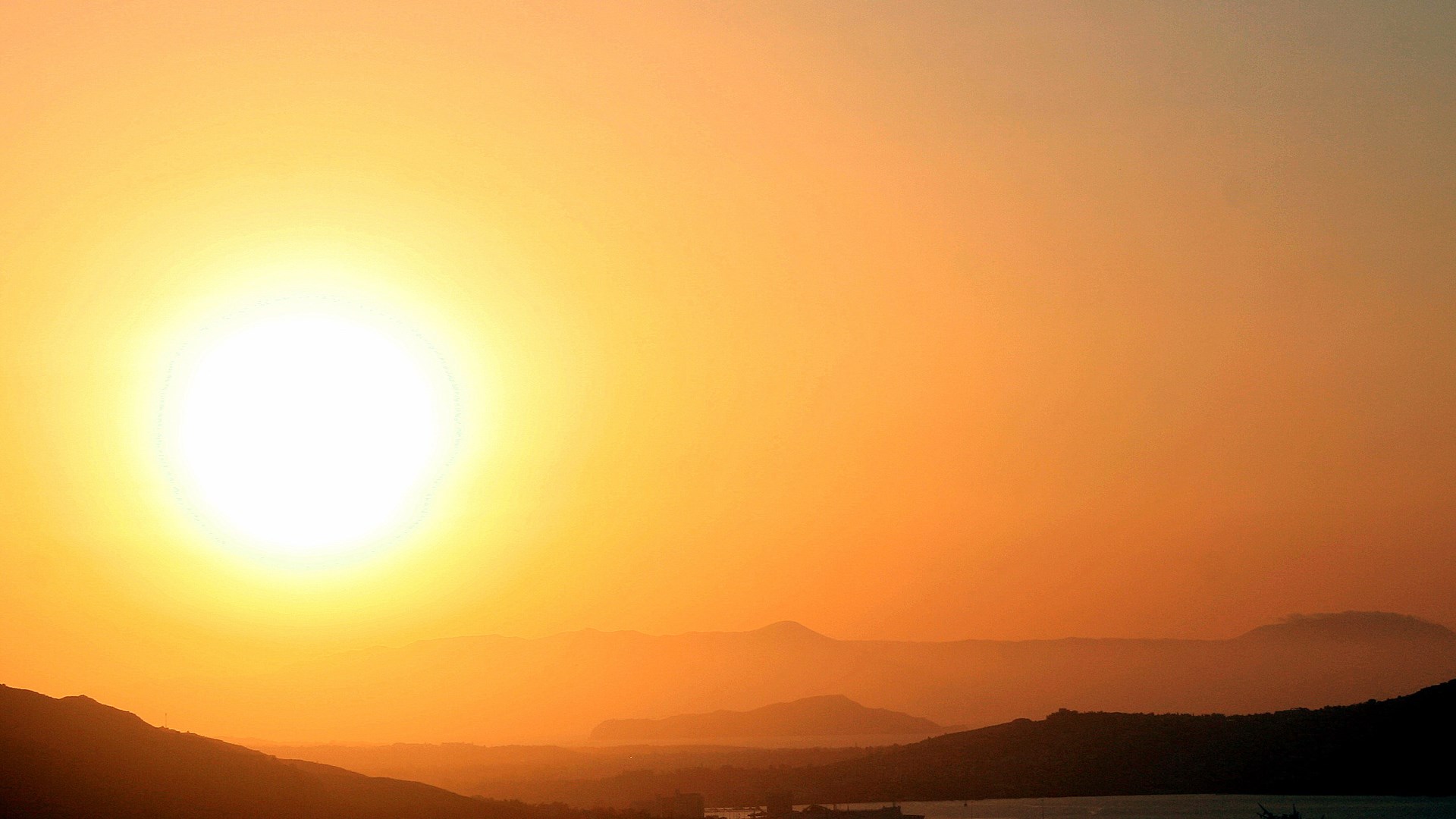 Sunset From Aptera Above Souda Bay, Chania, Crete | 30 Apr 2015 | Alargo