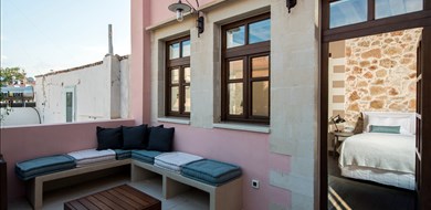 superior-suite-with-terrace-serenissima-hotel-old-town-chania-crete-1 - Villas with Pools in Crete, Corfu & Paros | Handpicked by Alargo